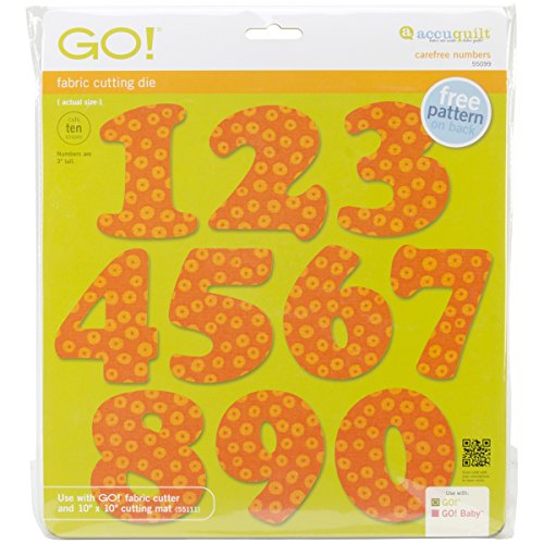 AccuQuiltgo die GO! Carefree Numbers
