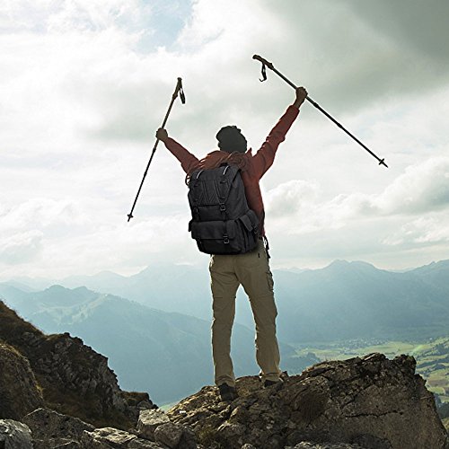 Evershop 24 liter Unisex Retro Oxford Wasserabweisend Rucks  cke Vintage-Stil Gro  er Kapazit  t Reiserucksack Wanderrucksack f  r Freizeit Camping Ou