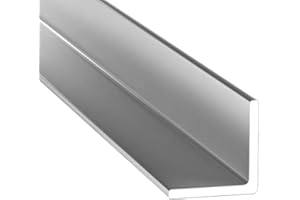 Gal Industrial Profilé d'Angle en Aluminium 20x20x2 mm | Longueur 100 cm | Cornière Isocèle L