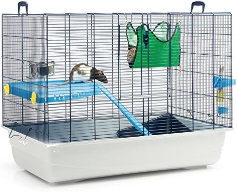Savic Freddy 2 Navy Blue Rat And Ferret Cage 80 X 50 X 63 Cm