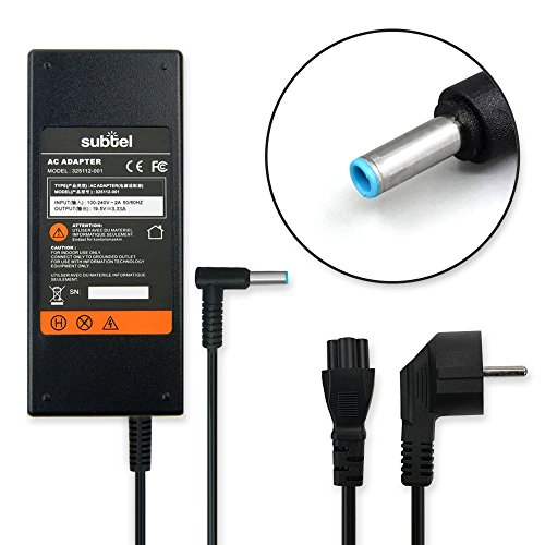 subtel® Premium Ladegerät (65W, 3.33A, 19,5V) für HP EliteBook 725 G3 / 745 G3 / 755 G3 / 820 G3 / 840 G3 / 850 G3 / Folio 1020 G1 / Folio 1040 G1 / Folio 1040 G2 / ProBook 470 G3
