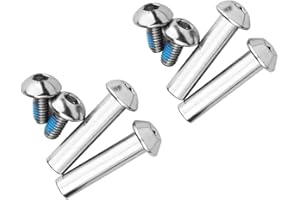 ALEFCO Vis d'amortisseur de roue arrière pour VTT - Vis de suspension complète - 21 à 86 mm - Douille d'amortisseur à vis M8 - Pour VTT et scooter