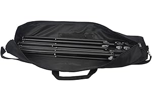 BLISSFULABODE 40–120 cm Stativ-Ständer, Reise-Tragetasche für Mikrofon, Fotografie, wasserdicht, kompakt, tragbar, Reise-Tragetasche (90 cm)