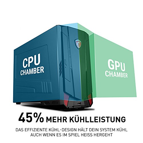 MSI 9S6-B90811-002-956-B907-102 NightbladeMI3 VR7RC-002DE Desktop PC (Intel Core i7-7700, 1000GB Festplatte, 16GB RAM, Geforce GTX 1060, Win 10 Home) schwarz - 4