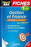 Objectif Bac Fiches Détachables Gestion Et Finance Term Stmg