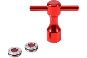 2 stycken Red Putter vikter + skiftnyckel för putter