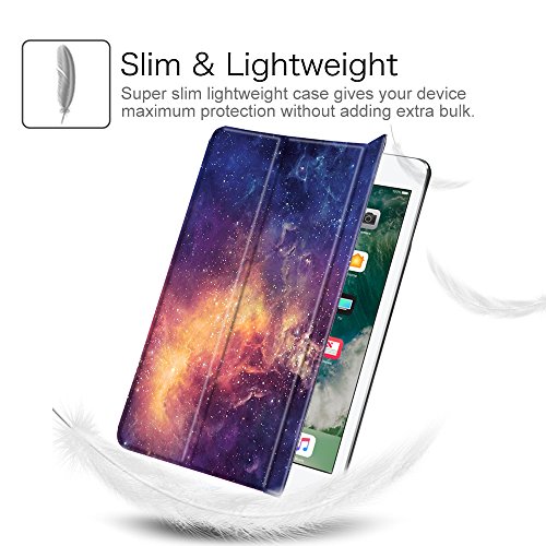 Fintie iPad 9.7 Zoll 2017 Hülle – Ultra Schlank Superleicht Ständer Smart Shell Case Cover Schutzhülle Tasche mit Auto Schlaf / Wach Funktion für Apple iPad 2017 Neue Modell, Die Galaxie - 2
