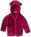 Playshoes Unisex Baby Fleece Hoody with Funny Animal Ears Jacket Blackberry 9 Months