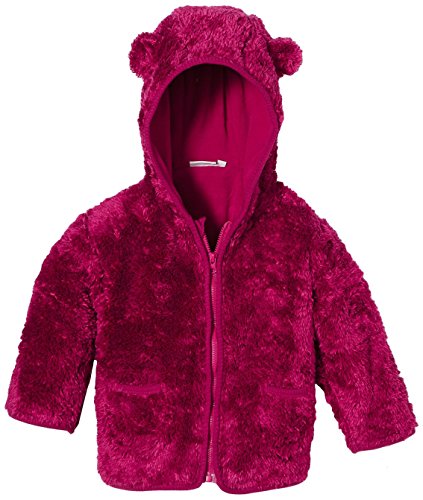 Playshoes Unisex Baby Fleece Hoody with Funny Animal Ears Jacket Blackberry 9 Months
