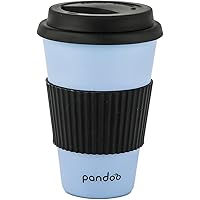 pandoo Bambus Coffee-to-Go-Becher - Kaffee-Becher, Trink-Becher, Bamboo-Cup | wiederverwendbar & lebensmittelecht…
