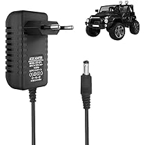 12V 1A Ladegerät Für Kinder Elektroautos - Netzadapter Mit EU-Stecker