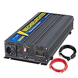 L'affichage à LED indique la tension de la batterie DC et le niveau de la batterie restante. Utilisation de l'alimentation du moniteur et tension de la batterie.