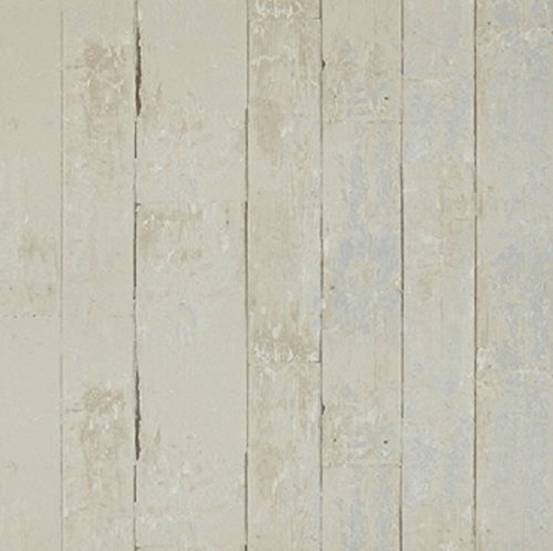 Vlies Tapete Antik Holz rustikal beige grau verwittert - 3