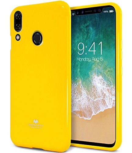 Preisvergleich Produktbild Zenfone 5 / 5z Jelly Hülle ,[Dünn Schlank] [Flexible] Perle Gelee [Perfekte Passform ] Premium TPU [Leichten] Für Asus (Zenfone 5 / 5z, Gelb)