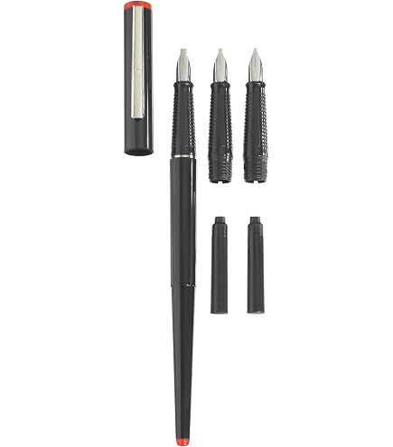 Stylo Plume ONLINE Noir - Neuf De Stock, Jamais Encré, Avec Cartouches