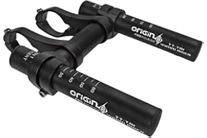 Origin8 Mini Clip-On Tri Bars, 25.4-31.8