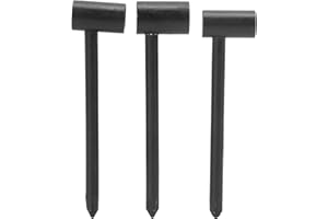 ANNJOM Truss Rod Wrench, Smooth Universal Guitar Neck Adjustment Tool for Maintenance(Black 6.35MM+7MM+8MM Three Suits)