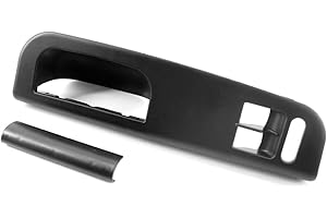Carrfan Maniglia per portiera dell'auto, rivestimento interno anteriore sinistra, listello laterale decorativo di ricambio compatibile con VW Golf IV Bora Passat 1998-2005