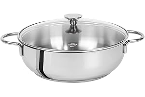 CRISTEL Sauteuse inox deux anses - Cookway Master inox