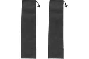 BESPORTBLE Tent Pole Bag - 2PCS Canopy Pole Storage Bag Tent Accessories Carrying Bag Case for Camping Trips Fishing Backyard Fun Picnics