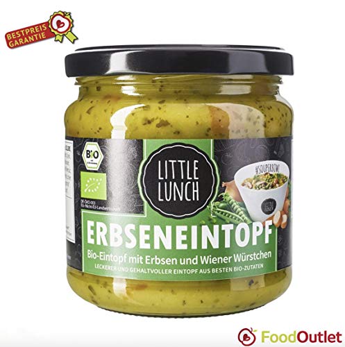 Preisvergleich Produktbild Bio Erbseneintopf 350 ml, MHD: 02.10.2019