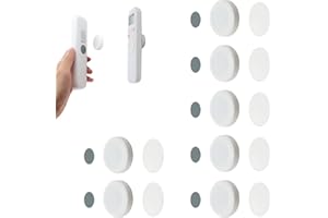 Nazaz Set mit 7 Magnetischer Fernbedienungshalter, Installation ohne Bohren, Aufbewahrungsbehälter für Zuhause, Büro, Schule, Aufbewahrung, starker Magnet, sicherer Halt