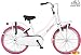 Produktbild Altec Urban Mädchenrad Transportfahrrad Weiß-Pink 22 Zoll