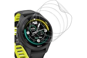 SkyKeep (4 Stücke für Displayschutz Garmin Forerunner 965 Schutzfolie Schutz Garmin Forerunner 965 Folie Screen Protector (Soft Tpu)(Ultra-klar)(HD Klare)