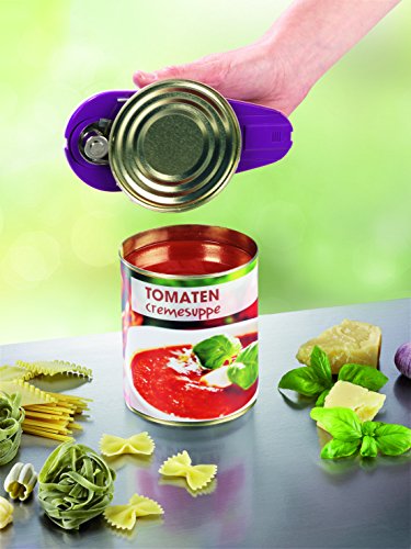 TV Das Original 01239 Gourmetmaxx Dosenöffner vollautomatisch, weiß / lila - 6