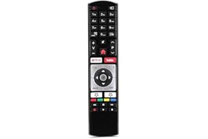 REMOTECH Pilot zastępczy pasujący do Telefunken TV XF32G519D, XF39G511, XU43G521, XU55G521, XU58G521