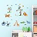 Decowall DW-1206 Jungle large Wall Stickers/Kids wall decals/wall transfers/wall tattoos/wall sticker