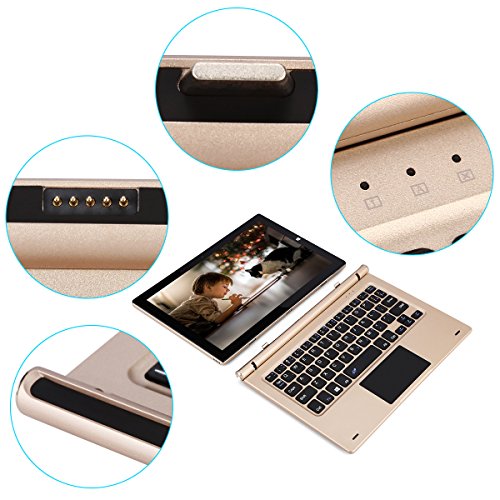 Teclast TL-T10S – Tastatur für Tbook 10S (Magnet Docking Design, für Email, Chat, Spiele) Gold - 8