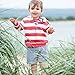 Kite Kids Gingham Check Shorts in Navy/Ecru 0-3 Months