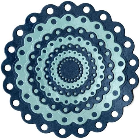 Nesting Dies We R Memory Keepers Eyelet Circles Cookie Cutter Die Set