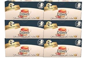 GOLDMÄNNCHEN TEE Goldm?nnchen-Tee Jumbo Erdbeer-Sahne, 6er Pack