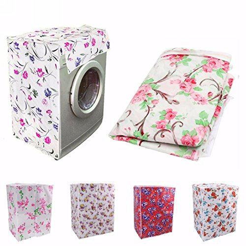 Preisvergleich Produktbild Waschmaschine Trockner Abdeckung Schutzhülle(Zufällige Farbe)