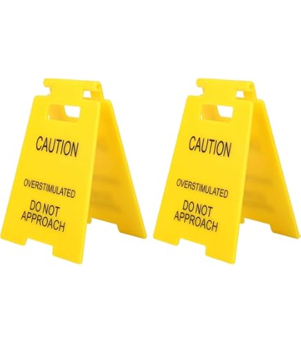CREATCABIN Panneau Humoristique « Ne Pas Déranger » Jaune – Plaque De Bureau Amusante En Acrylique Pour Patron, Collègue, Prof Ou Directeur – Cadeau Fun 9,7 X 16 Cm