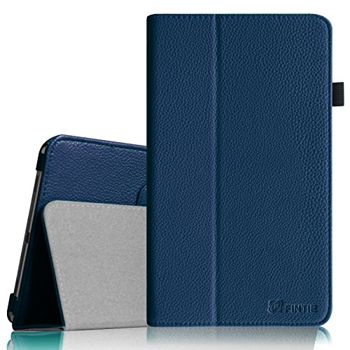 Fintie Samsung Galaxy Tab 4 7.0 Hülle Case - Slim Fit Folio Kunstleder Schutzhülle Cover Tasche mit Ständerfunktion für Samsung Galaxy Tab 4 7.0 T230 T235 (7 Zoll) Tablet, Marineblau