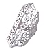 Produktbild Flex 2 Armbänd Abdeckung Hülsenschutz Zubehör, CAM-ULATA Glänzendes Metall-Schmuck Schutz Hülle für Fitbit Flex 2 Fitness Armband, Silber