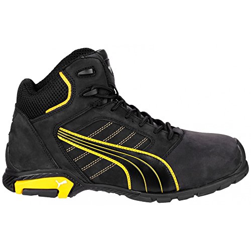 Preisvergleich Produktbild Puma Safety Amsterdam Herren Sicherheitturnschuhe / Sicherheitsschuhe (42 EUR) (Schwarz)