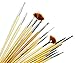 15pcs Professional Wood Handle Nail Art Painting Drawing Brush Set Z296 UK