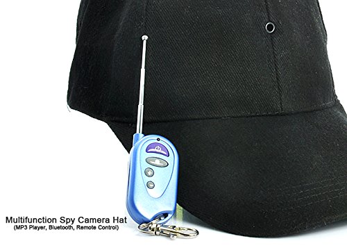 Preisvergleich Produktbild Hut Mütze mit Kamera und DVR Bluetooth MP3