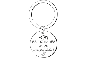 Lumengqi Llavero de graduación Regalos de graduación inspirados para ella Él Estudiantes Graduados Clase de escuela secundaria para llavero Llavero de graduación Recuerdo de estudiante graduación