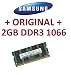 Produktbild Samsung original 2 GB 204 pin SO-DDR3-1066 (PC3-8500) 128Mx8x16 double side (M471B5673EH1-CF8)