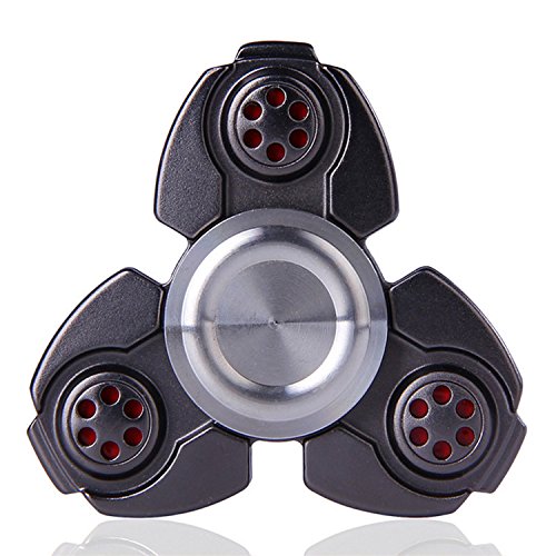 L-FENG-UK Camouflage Hand Fidget Finger Spinner Focus Reduce Stress Tool (Black) L-FENG-UK Camouflage Hand Fidget Finger Spinner Focus Reduce Stress Tool (Black)