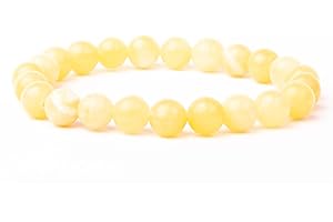 V Vascavi Armband Edelstein, Naturstein als Chakrastein, Heilstein, MADE IN GERMANY Perlenarmband ca. 20 cm lang, elastisch