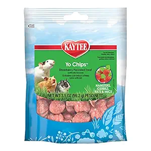 KAYTEE PET PRODUCTS Kaytee Fiesta Yogurt Chip Hamster/gerbil Strawberry 3.5oz