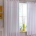 Izziwotnot Gift Tab Top Curtain (White)