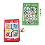 Juego de tablero de ajedrez para niños portátil para el parque que viaja fuera de la actividad.