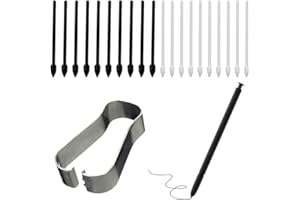 ZILZUFA 20 unidades puntas de repuesto estándar para S Pen, puntas táctiles de repuesto con herramienta de pinzas, para Galaxy Tab S6 Lite/S7 FE/S9+ Plus/S9 FE+ Plus/S9 FE/S9/S9 Ultra/S8 Ultra/S8+